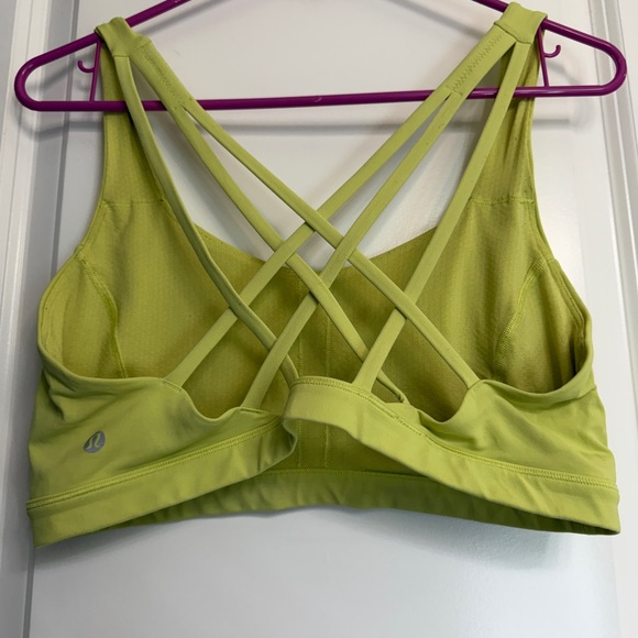 Lululemon Women’s Free To Be Bra — Strappy Back Size 10 - Picture 5 of 9